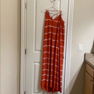 Tie dye sun dress